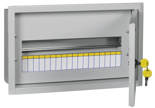 Корпус металлический ЩРв-18 (265х440х120мм) IP31 IEK TITAN 3