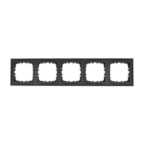 Рамка 5-постовая (черный бархат) LK60 Рамка 5-постовая (черный бархат) LK60