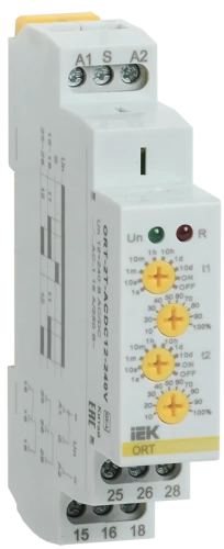 Реле времени ORT 2 конт. 2 уст. 12-240 В AC/DC IEK