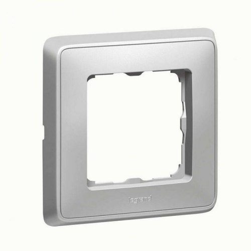 Рамка 1 пост алюм. Cariva