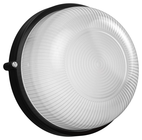 Светильник НПП1301 черный/круг 60Вт IP54 (упак10шт.) ИЭК