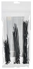 Набор хомутов 2,5х100; 2,5х150; 2,5х200 чер. (75шт/упак) IEK