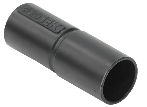 Муфта труба-труба GI20G IEK черный (5 шт/комп)