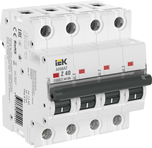 ARMAT Авт. выкл. M10N 4P Z 40А IEK