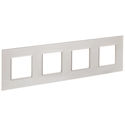SKANDY Рамка 4-мест. SK-F24Sh стекло шамп. IEK