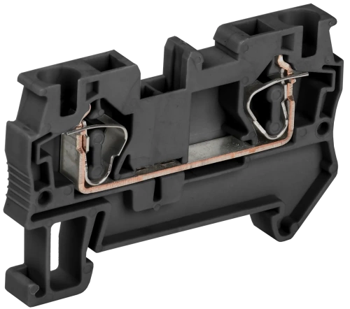 Клемма пружинная КПИ 2в-4 41А черный IEK