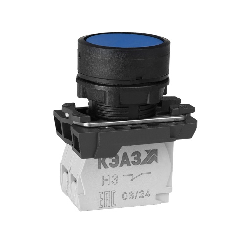 КМЕ4110м-синий-1но+0нз-цилиндр-IP40