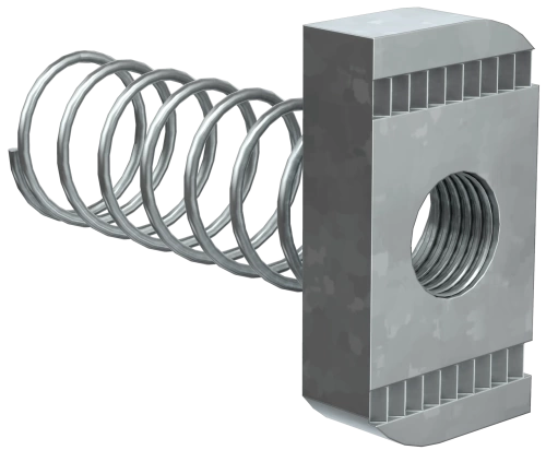 Гайка канальная с удлиненной пружиной М12х40 IEK