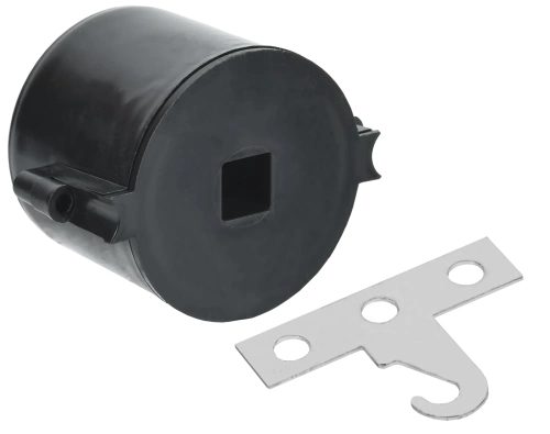 Коробка потолоточная Л253М У3 D=75х62мм монолит. стр. IEK