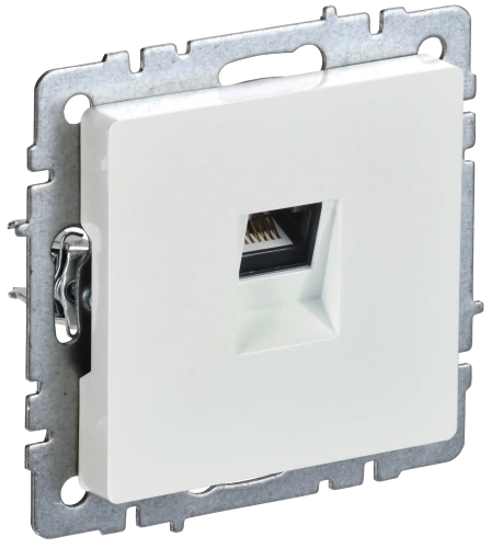 BRITE Роз. комп. RJ45 кат.6 РК11-БрЖ жемч. IEK