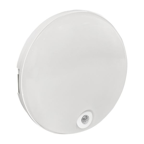 Светильник светодиодный ЖКХ круг ДПО-2200 с инфракрасным датчиком движения 12Вт 6500K IP65 EKF PROxima Светильник светодиодный ЖКХ круг ДПО-2200 с инфракрасным датчиком движения 12Вт 6500K IP65 EKF PROxima