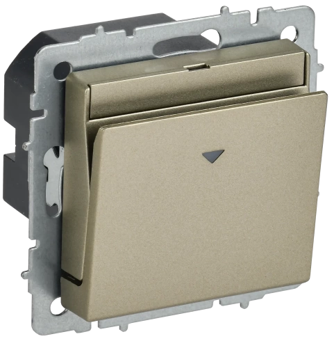 BRITE Выключ. карточный 30А ВС10-1-8-БрШ шамп. IEK