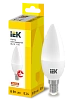 Лампа LED ALFA C35 свеча 8Вт 230В 3000К E14 (6шт) IEK