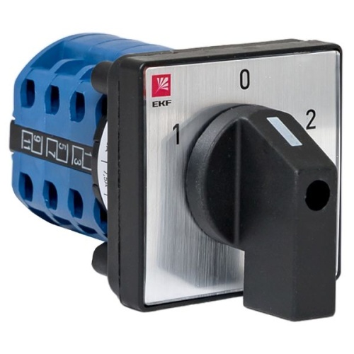 Переключатель кулачковый ПК-1-53 25А 3P "1-2" EKF PROxima Переключатель кулачковый ПК-1-53 25А 3P "1-2" EKF PROxima