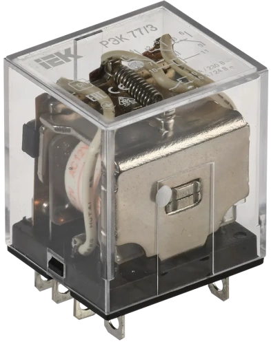 Реле РЭК77/3(LY3) 10А 12В АC ИЭК Реле РЭК77/3(LY3) 10А 12В АC ИЭК