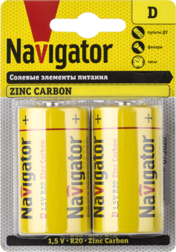 Элемент питания Navigator 94 769 NBT-NS-R20-BP2