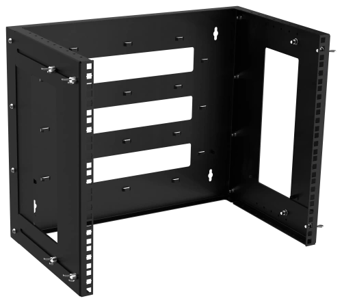 ITK Рама настенная рег. 300-500мм 9U чер. ITK Рама настенная рег. 300-500мм 9U чер.