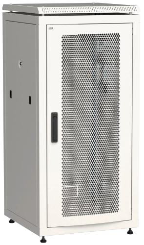 ITK Шкаф сетевой 19" LINEA N 18U 600х800 мм перфорированная передняя дверь серый