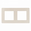 12-5102-02  Рамка для розеток и выключателей ЭРА Серия 12 12-5102-02 на 2 поста, Сатин, слоновая кость