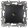 12-3101-05 Эл/ус ЭРА Розетка TV одиночная, IP20, Эра12, антрацит