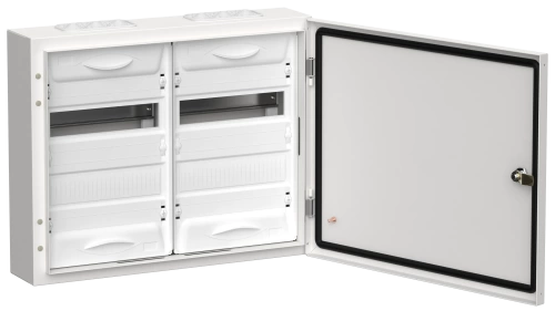 TITAN 5 Корпус мет. ЩРн-48 (2х24) 460х570х140 IP54 бел IEK