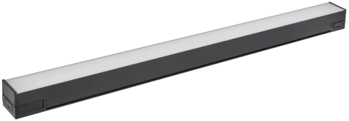 PRO Светильник LED лин. 1020 36Вт 4000К 900мм опал чер. IEK