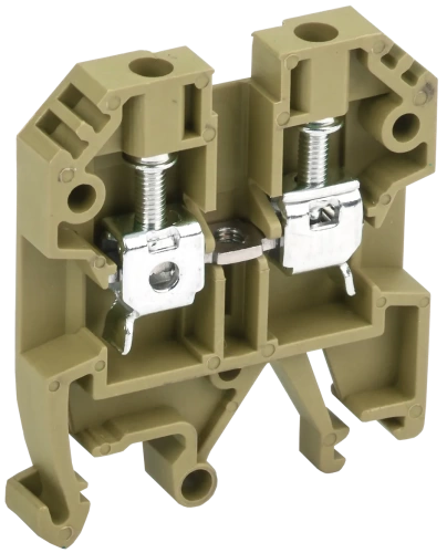 Клемма винтовая КВИ-4мм2 желтая IEK