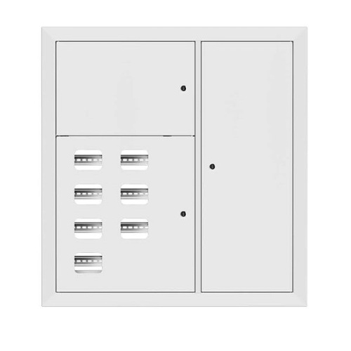 Щит этажный 7 кв. RAL9003 (1000х950х150) EKF Basic