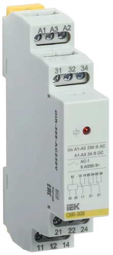 Промежут. реле.OIR 3 конт (8А). 230 В AC IEK