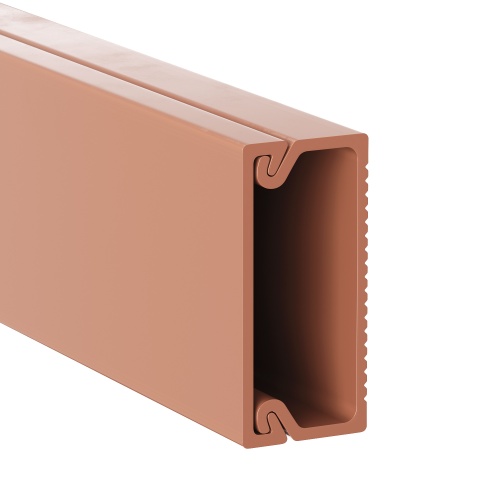 TMC 40x17 Миниканал коричневый (розница 8 м в пакете, 10 пакетов в коробке) (упак. 80 м)