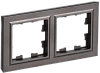 BRITE Рамка 2-мест. IP44 РУ-2-БрТБ-44 бр. IEK