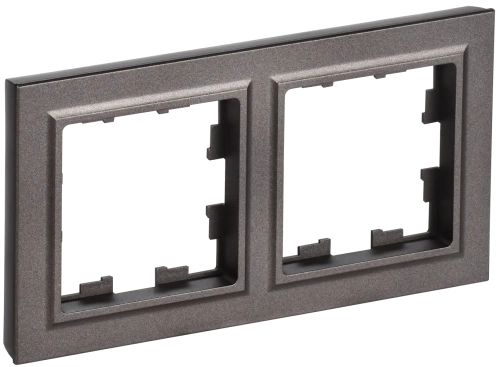 BRITE Рамка 2-мест. IP44 РУ-2-БрТБ-44 бр. IEK