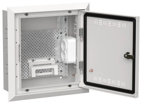 TITAN 5 Корпус мультимедиа ЩРв-12 (1х12) белый IEK