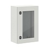 Корпус навесной STE с М/П с прозрачной дверью ВхШхГ 600x400x250 мм