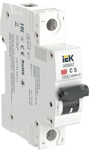 ARMAT Авт. выкл. M06N-DC 1P C 5А IEK