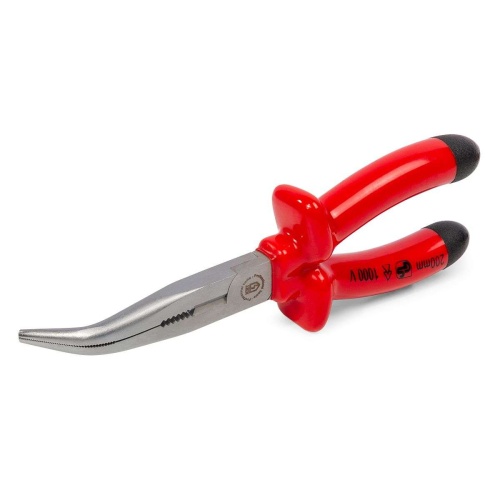 Длинногубцы диэлектрические изогнутые "Эксперт" 200 (КВТ)