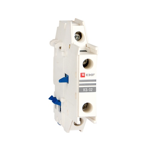 Контакт боковой дополнительный КБ-02 2NC для КМЭ EKF PROxima Контакт боковой дополнительный КБ-02 2NC для КМЭ EKF PROxima
