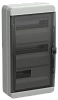 TEKFOR Корпус пласт. КМПн-36 IP65 черн. прозр. дверь IEK TEKFOR Корпус пласт. КМПн-36 IP65 черн. прозр. дверь IEK
