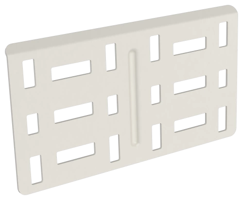 Пластина соединительная 100мм RAL 9016 IEK