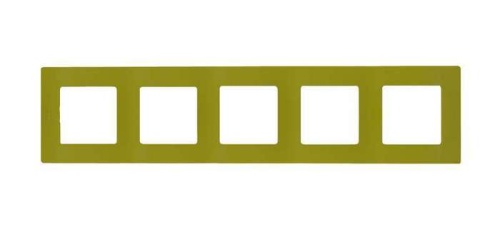 ETIKA Рамка 5-мест. зел.