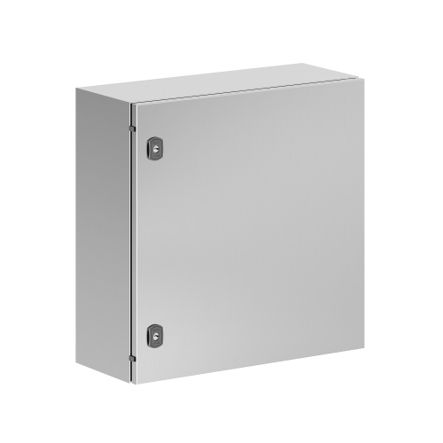 Корпус навесной STH с М/П из нержавеющей cтали AISI304 ВхШхГ 600x600x250 мм, с фланцем