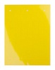 Табличка полужесткая. Клейкое основание. ПВХ-0,5. Желтая
