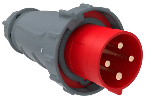 Вилка переносная ССИ-034 63А-6ч/380-415В 3Р+РЕ IP67 MAGNUM ИЭК