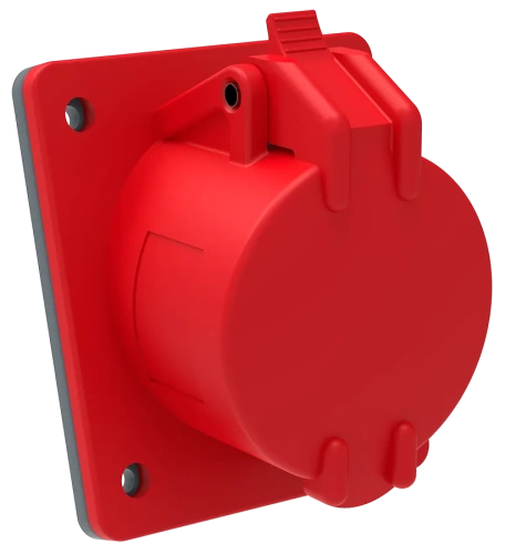 Розетка встраиваемая ССИ-415 16А-6ч/200/346-240/415В 3Р+PЕ+N IP44 MAGNUM ИЭК