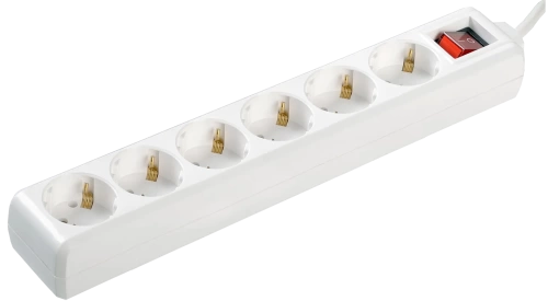 Удлинитель  У06К-выкл. 6 мест 2Р+PЕ/3метра 3х1мм2  16А/250  ИЭК