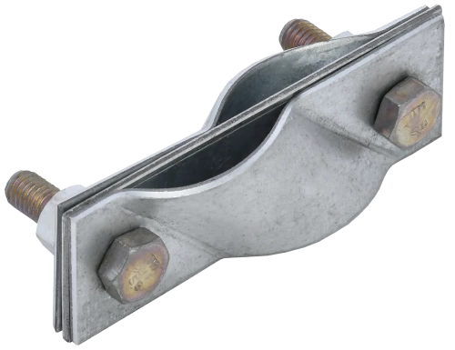 Зажим заземл. диаг. стержень-стержень оц. сталь IEK