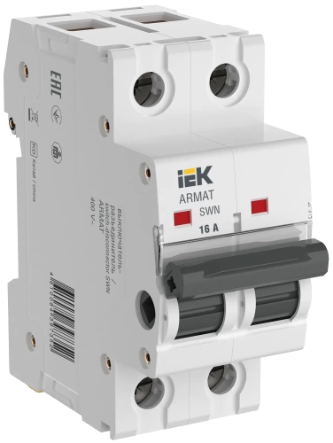 ARMAT Выключатель-разъединитель SWN 2P 16А IEK