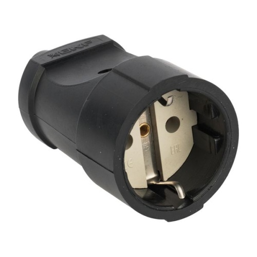 Гнездо штепсельное с/з черн. 16А 250В EKF PROxima Гнездо штепсельное с/з черн. 16А 250В EKF PROxima