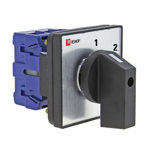 Переключатель кулачковый ПК-1-52 10А 2P "1-2" EKF PROxima Переключатель кулачковый ПК-1-52 10А 2P "1-2" EKF PROxima