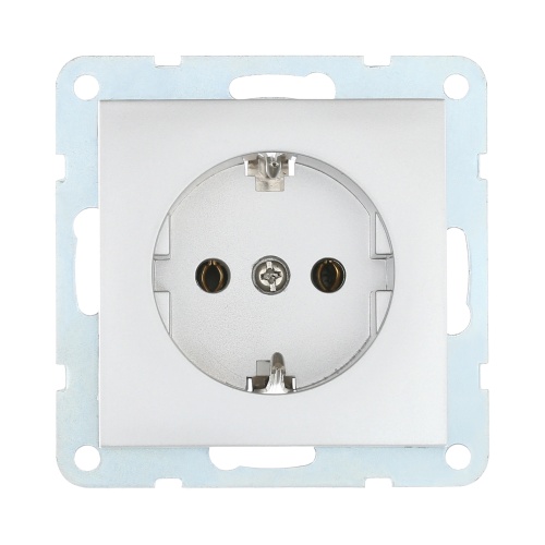 Розеткас з/к, без шторок (серебристый металлик) LK60